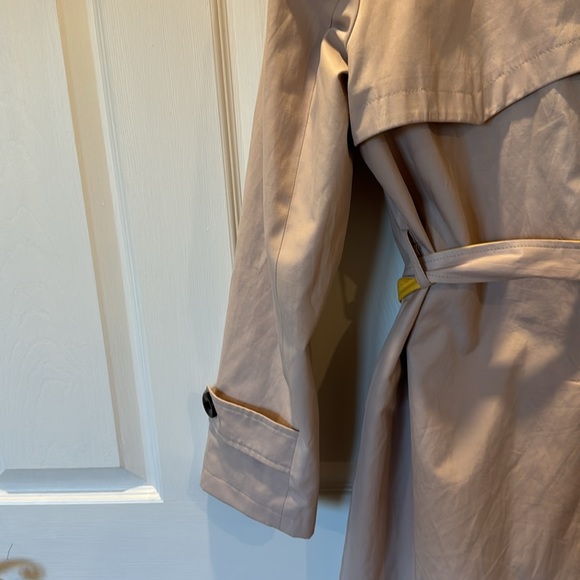 Sam Edelman Tan Trench Coat Sz XL - Picture 5 of 5